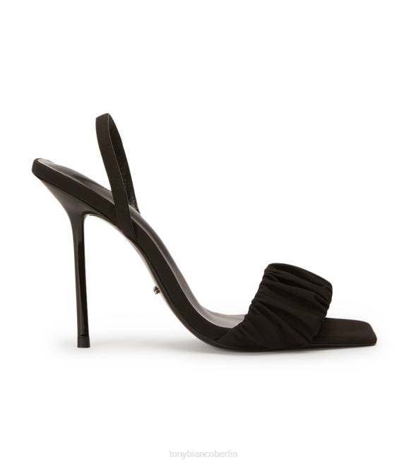 Stöckelschuhe| de Tony Bianco Frauen Nixon-Heels schwarzer Krepp 4624154